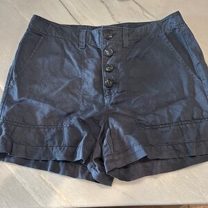 Loft Linen Blend Shorts